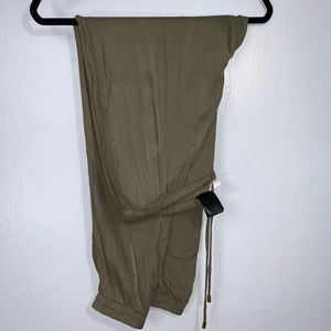 Olive Green Women's Pants